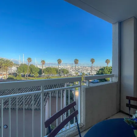Vecchio Port Vauban Sea Front 3 Pers Ac Wifi Daire Antibes